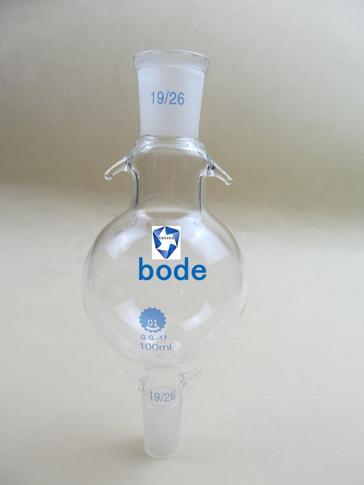 实验室用储液球层析柱配套溶液储存瓶缓冲球溶液球100ml/19×2