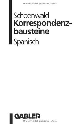 【预售】Korrespondenzbausteine Spanisch