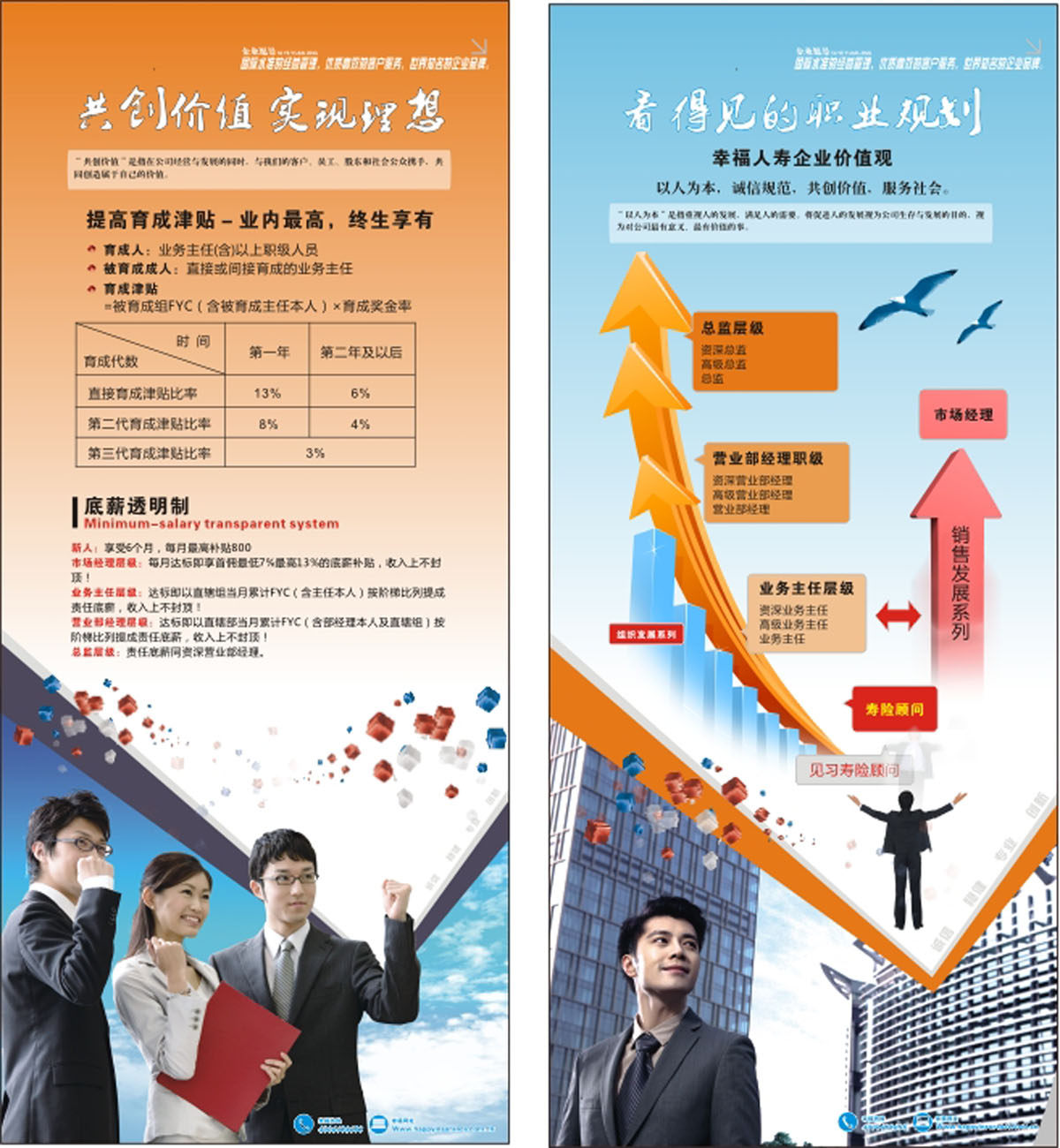 66素材x展架写真海报展板51幸福人寿展架组合基本法1