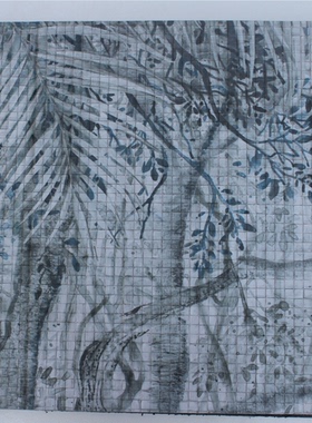 比利时ARTE壁纸进口热带客厅背景壁画75500 75501 75406 75407