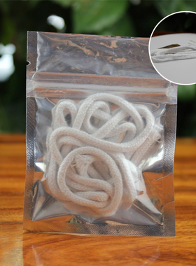 环保调控白色灯芯 纯棉油灯芯供灯用品环保灯草液体酥油灯芯1米装