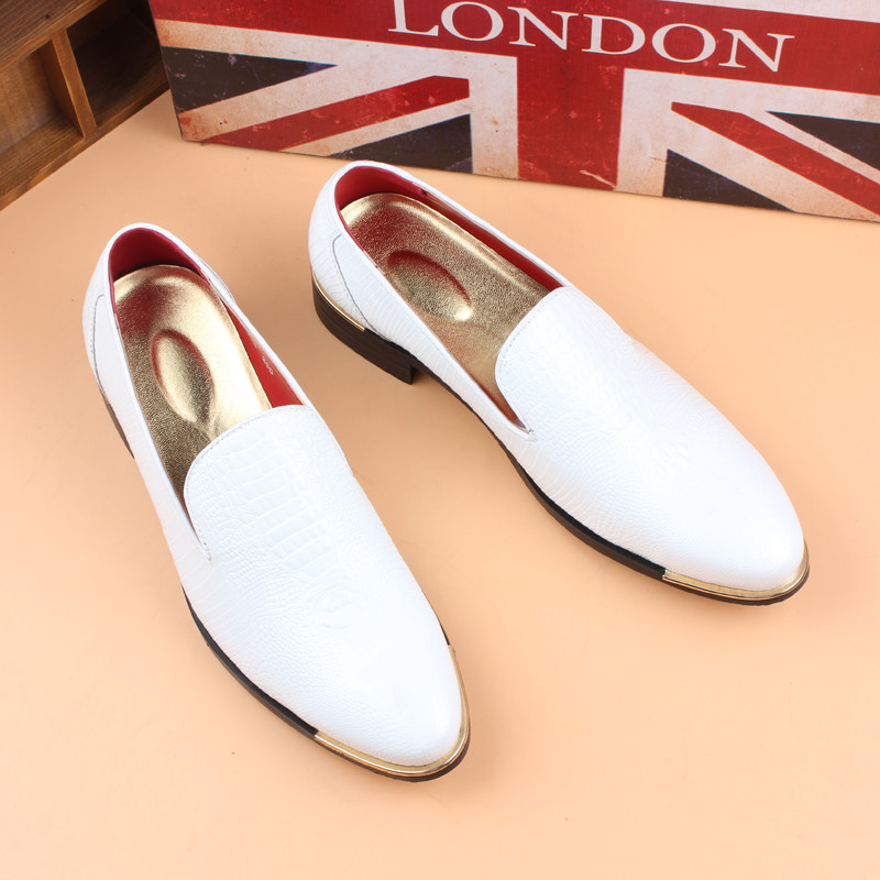 summer white ventilation Metrosexual personality white Tip Fashionable hair style Baby leather shoes Doug shoes Korean Editionin the Men's Shoes, Low shoes  category - from Buy2taobao.com to provide professional Taobao agent buy service