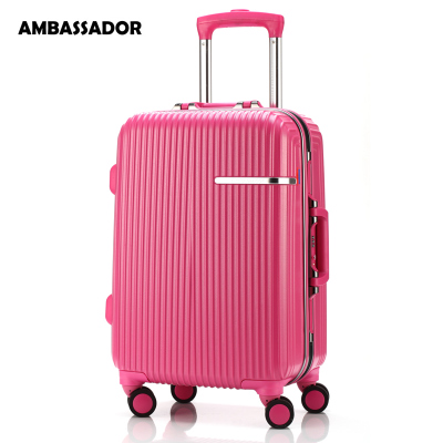 ambassador大使PC铝框拉杆箱箱包
