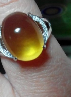 925银镀白金镶嵌锆石戒指空托