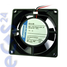 8314HR 原装EBMPAPST风扇 24V 245MA 6.0W 80*80*32MM 两线 保2年