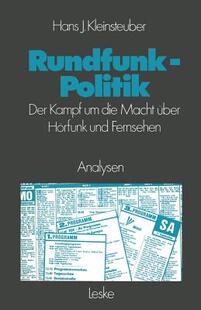 【预售】Rundfunkpolitik in Der Bundesrepubli...
