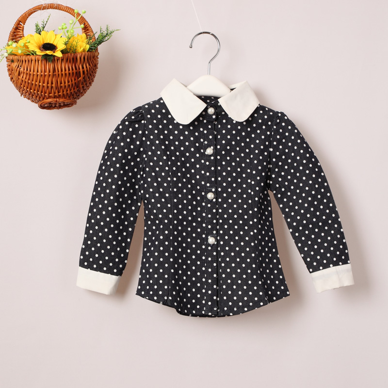 Chemise fille à manche longue - Ref 2087126 Image 1