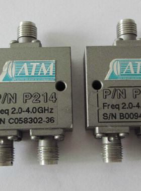 ATM P214 2.0-4.0GHz 30W SMA 2路一分二高频射频微波同轴功分器