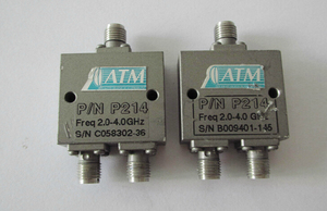 ATM P214 2.0-4.0GHz 30W SMA 2路一分二高频射频微波同轴功分器