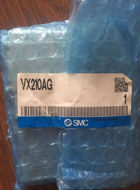 正品SMC电磁阀VX210AG 2通水用阀门全新原装正品