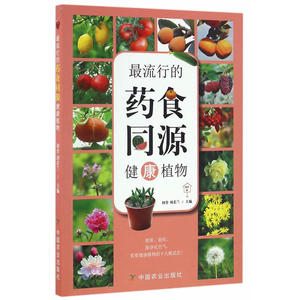 流行的药食同源健康植物 园艺家 食物健康营养与食疗大全 种植实例 植物 医学用药 家庭园艺  美食烹饪图书籍
