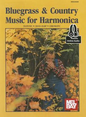 【预订】Bluegrass & Country Music for Harmonica