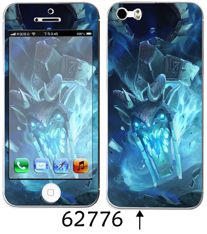 Æ»¹û7PLUSÁùiphoneÆß6PLUSÊÖ»ú5´úÍ´ÌùÖ½ìŲÊÌùĤ²ÊĤB4È«ÉíDOTA2