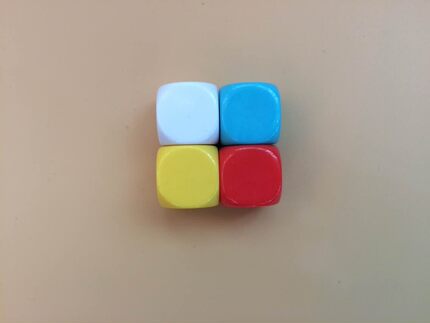 22MM圆角光板骰子/22号圆角空白骰子，22#空白光身、光面骰子色