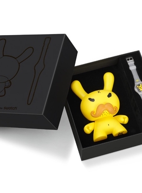 潮玩手办 Kidrobot Swatch Frank kozik - Dunny 8寸 现货包邮