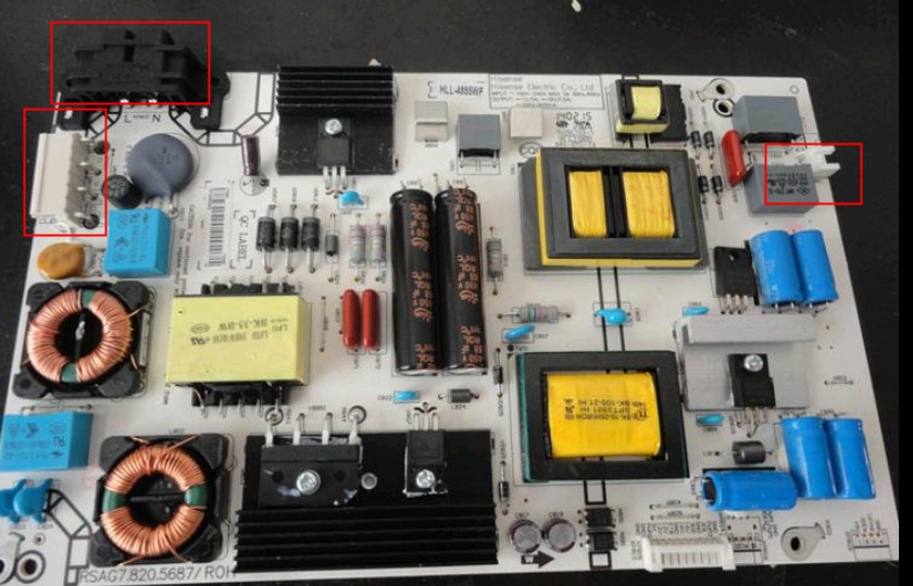 海信LED42K320U LED48/50EC290N LED50K370电源板RSAG7.820.5687