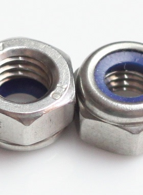 304不锈钢止退螺母 防松螺母 不锈钢锁母M3M4M5M6M8M10M12M14M16