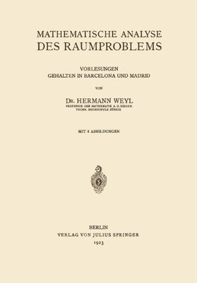 【预订】Mathematische Analyse Des Raumproble...
