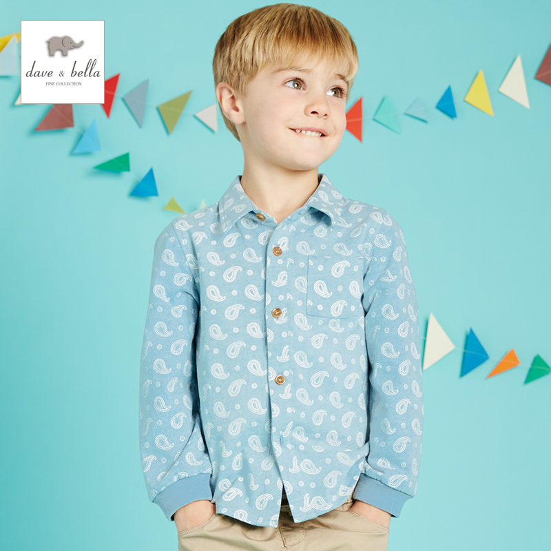 Chemise enfant DAVEBELLA à manche longue - Ref 2084263 Image 1