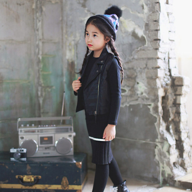 Veste enfant en cuir PU - Ref 2159492 Image 4