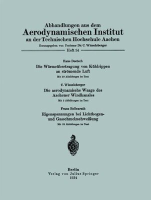 【预订】Abhandlungen Aus Dem Aerodynamischen...