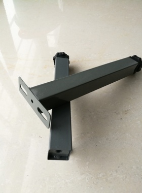 榻榻米床脚 可调节排骨架支撑脚 皮床软床配件T型床腿 床架配件