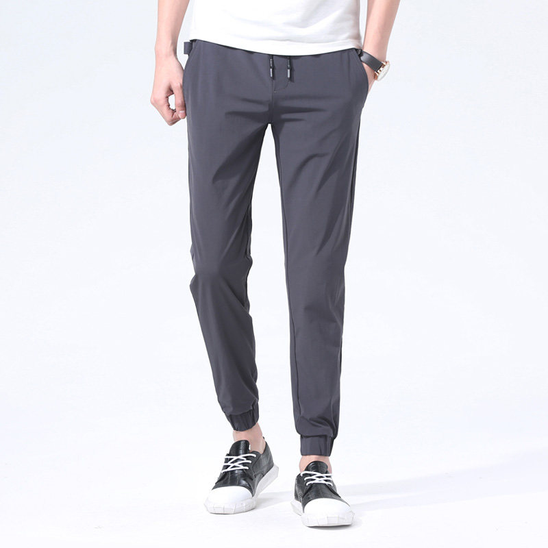 九分裤男束脚裤修身运动小脚 休闲裤男士速干裤子9分潮流春季长裤在类目 男装, 休闲裤中 - 来自Buy2taobao.com提供专业的淘宝代购服务