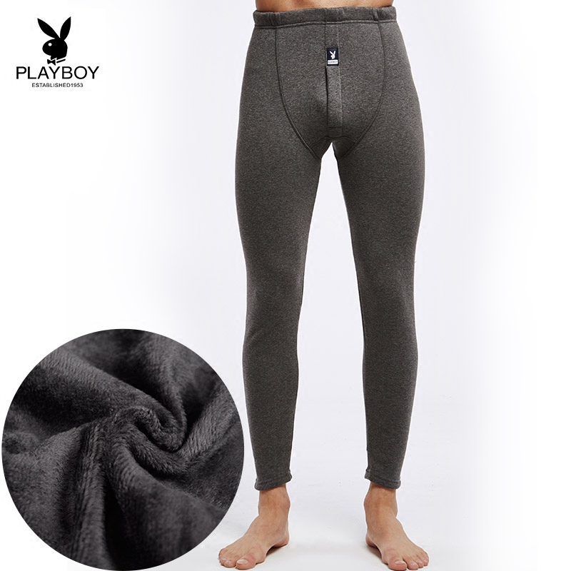 Sous-vêtement chaud jeunesse PLAYBOY simple en coton - Ref 751446 Image 1