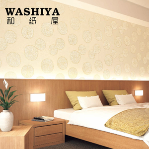 【和纸屋】日式和风卧室床头 花绒球 进口日本墙纸壁纸 按米卖