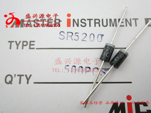 SR5200可代MBR5200A 肖特基/整流二极管 200V5A二极管电源板12V