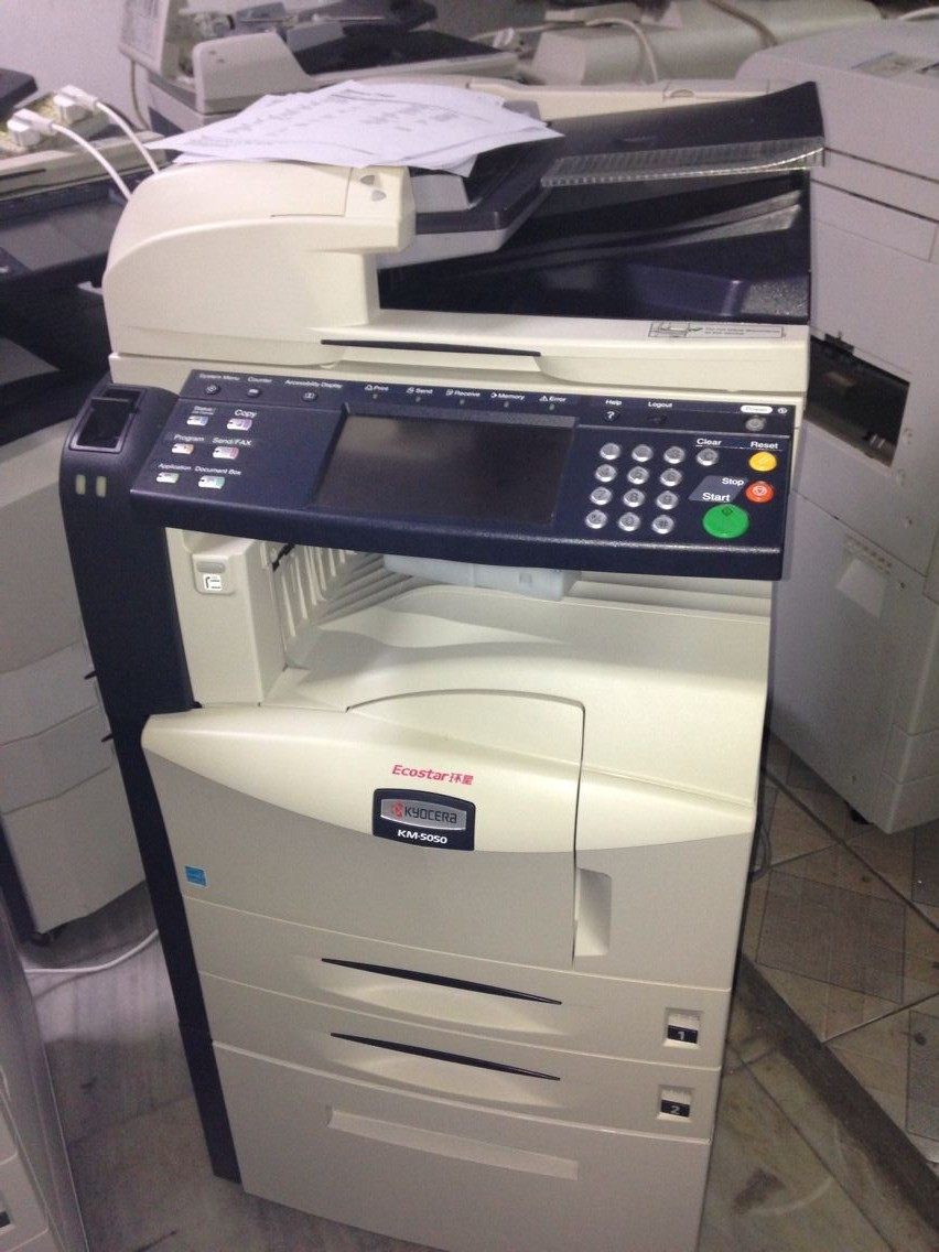 京瓷5050/4050/3050复印机 自动双面打印 a3彩色扫描数码复印机