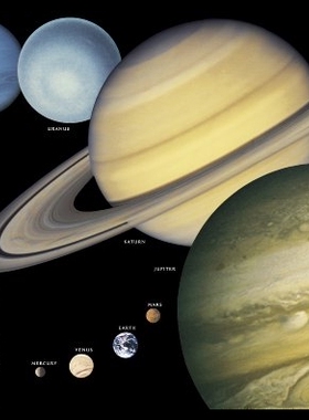 【预售】The Solar System, 2-Sided, Laminated