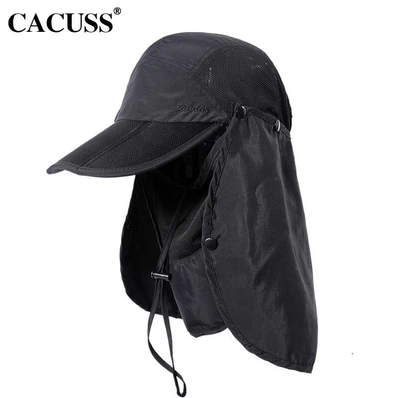 CACUSS H001 ñ×ÓÄÐÊ¿ÏÄ»§ÍâµÇɽµöÓãÕÚÑôñÕÚÁ³Ì«Ñôñ ºÚÉ« ¾ùÂë