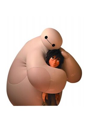 超能陆战队同款气模 卡通人大白 大白战士Baymax气模卡通人定制