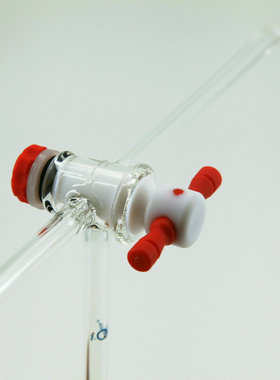 芯硅谷 S4480 四氟T型节门 T形三路活塞 四氟节门 耐高温耐腐蚀