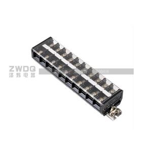 。导轨接线端子 TD-1510组合式接线排 连接器 接线端子排15A 10位