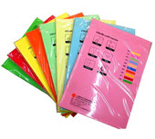 包 100张 传美彩色复印纸80克A4打印彩纸儿童手工折纸 10色可选