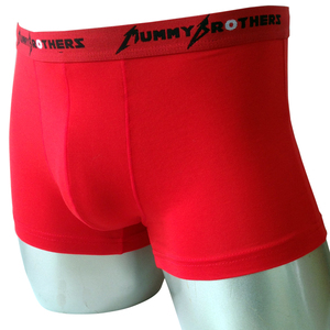 两条起包邮 喜庆大红 男士内裤舒适冰丝网眼平角裤U凸纯棉内裤