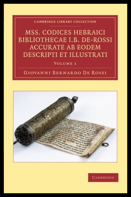 【预售】Mss. Codices Hebraici Bibliothecae I. B. de-Rossi