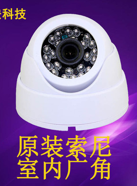 COLOR CAMERA 1200 700TVLSONY老款白色监控摄像头模拟塑料半球