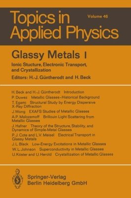 【预订】Glassy Metals I: Ionic Structure, El...