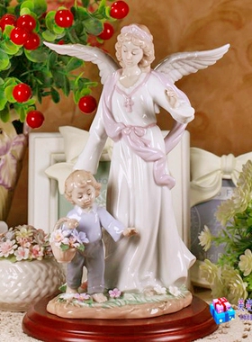 英国sviv陶瓷瓷偶生日母亲节礼品 天使永远守护你
