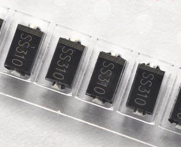 SS310 SR3100 贴片肖特基二极管(10个) 100V/3A 全新现货