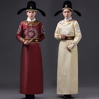 Trang phục mới Hanfu Tang triều đại Di Renjie Li Yuan Phường Triều đại Bộ trưởng phục vụ chính thức bảo vệ trang phục sân khấu - Trang phục dân tộc đồ bộ mặc nhà