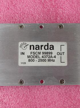 NARDA 4372A-4 500-2900MHz SMA 一分四 射频微波 同轴功率功分器