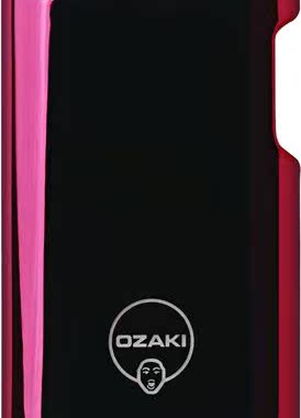 OZAKI正品靓女iPod touch4专用的炫彩电镀保护壳套mp3/4 现货送膜