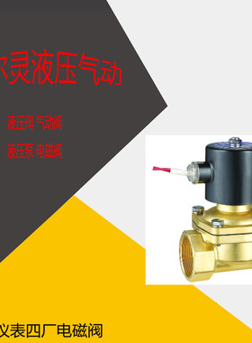 余姚市仪表四厂圆星牌RoundStar电磁阀2W-040-10 零压差(常闭型)