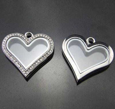 floating locket charms项链相框玻璃盒DIY饰品外贸速卖通货源