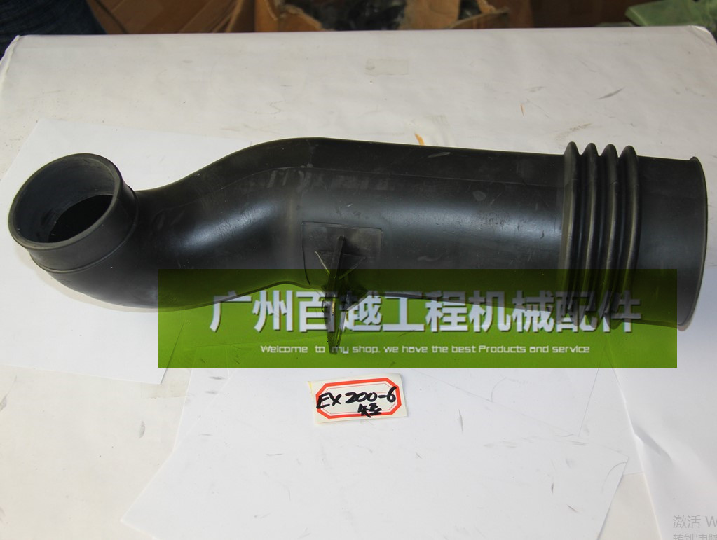 适用于挖掘机ZAXIS日立EX200-2-3-5-6增压器空滤进气管(短) 优质