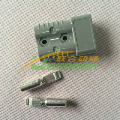 电动叉车充电插头插接器50A175A350A600V 安德森 SMH大电流连接器